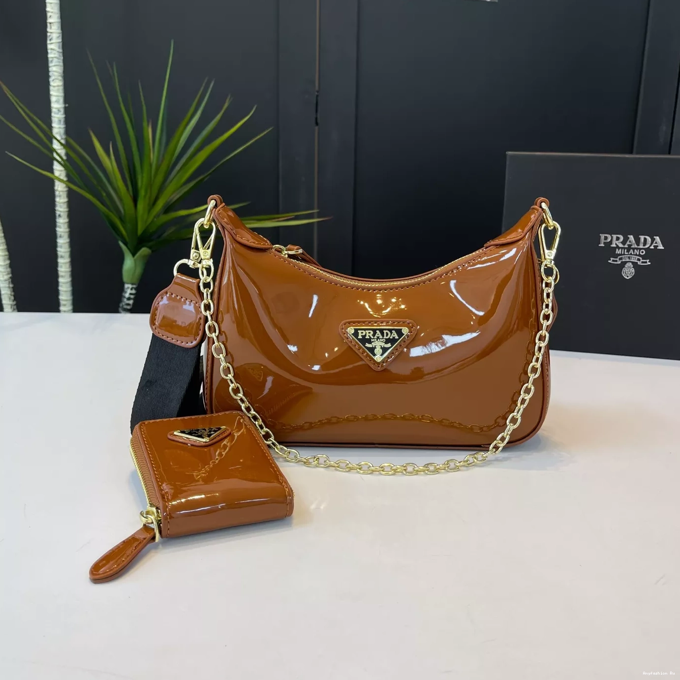 Bags 8036 Women Messenger For Durable Prada 0314